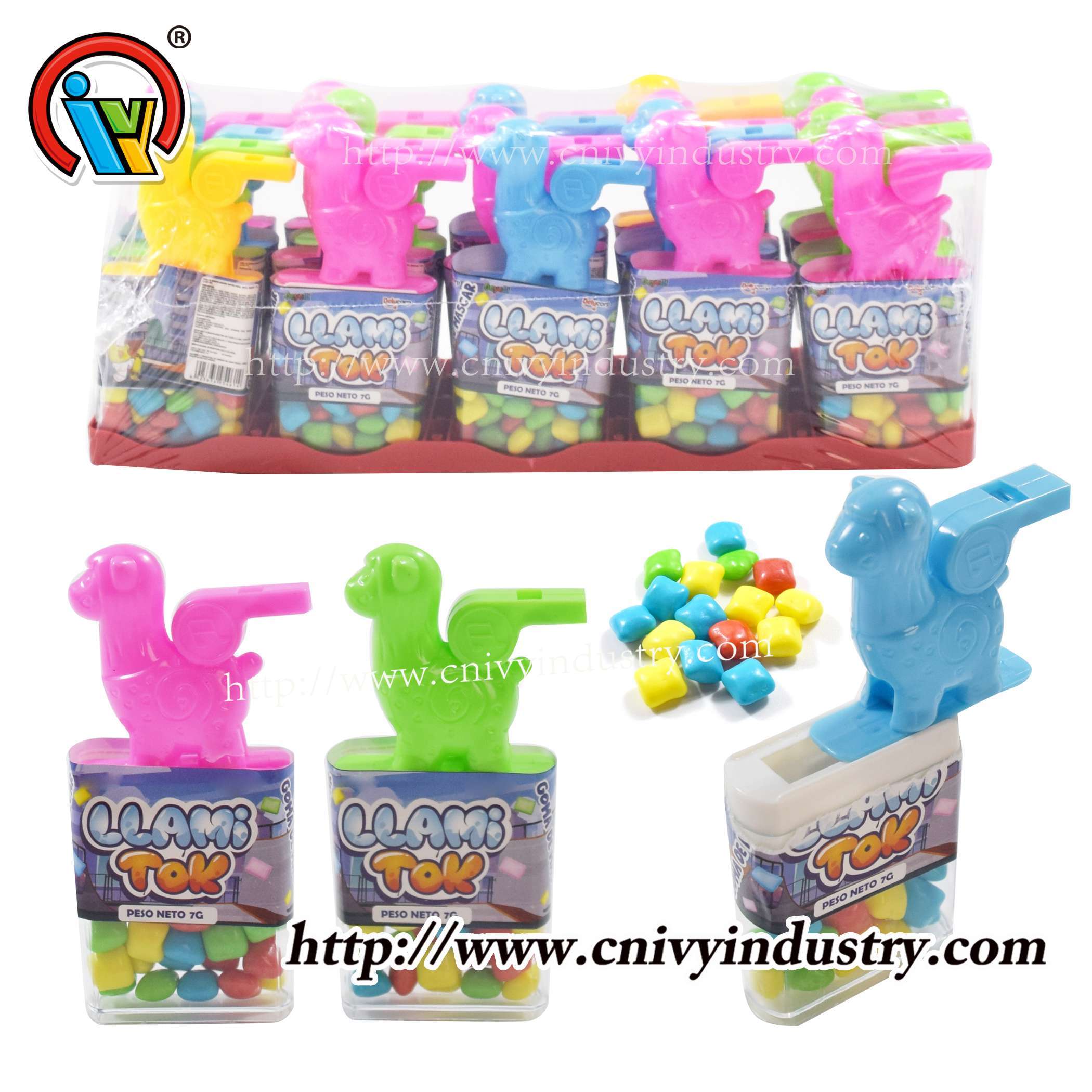 wholesale whistle toy candy for kids
