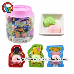 butt shape jelly gummy candy factory