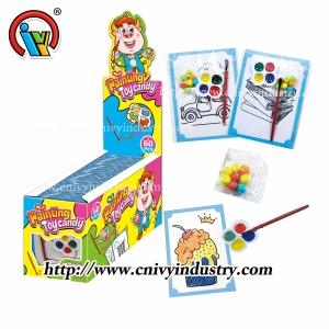 Pintura de doces de brinquedo faça você mesmo, doces de brinquedo educacionais